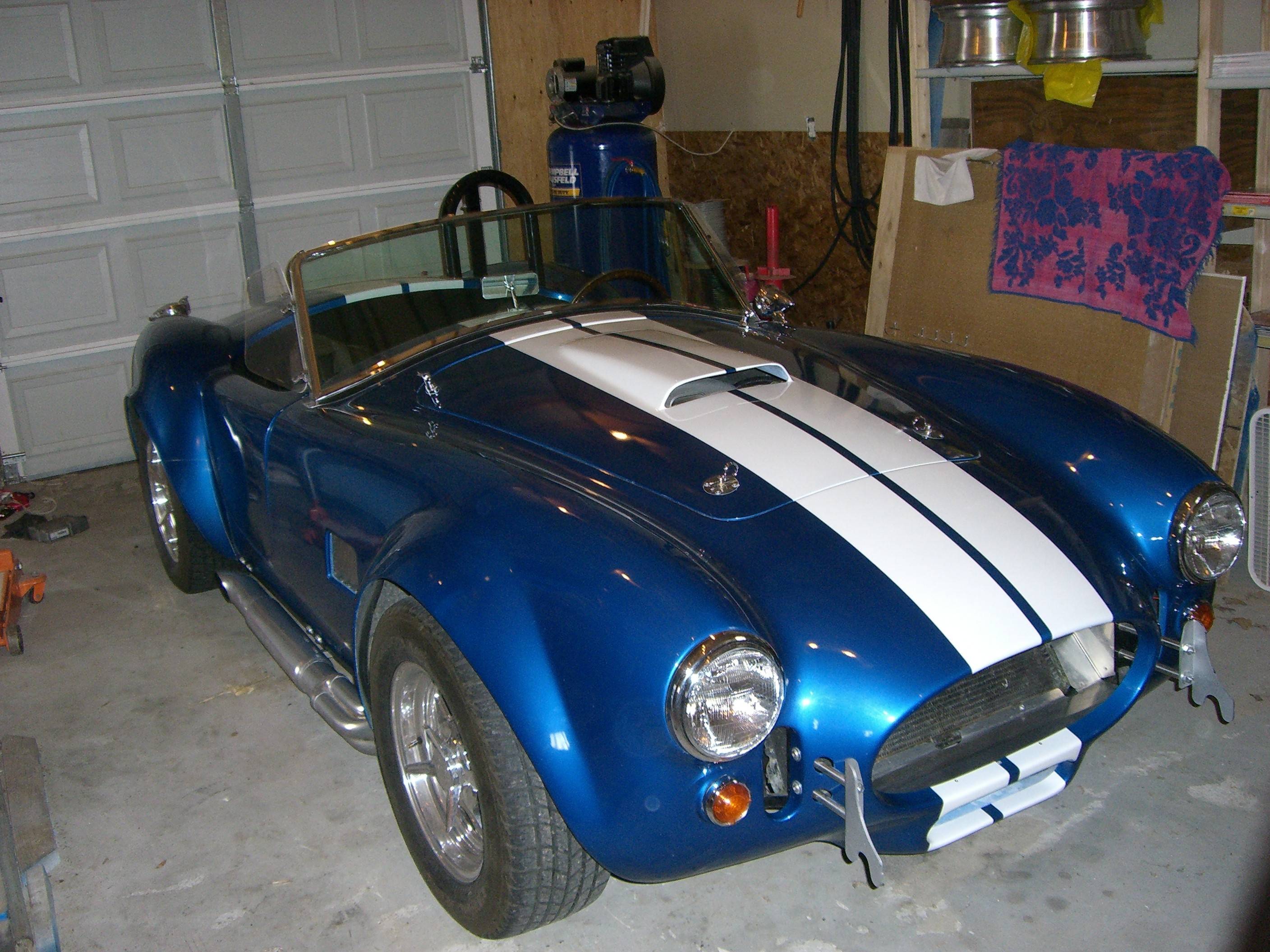 2007 replica of AC Cobra 427 Roadster, with Ford 5.0L HO engine